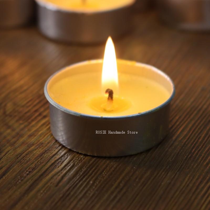 Candle Supplies Tins - Empty Tea Wax Circular Aluminum Box
