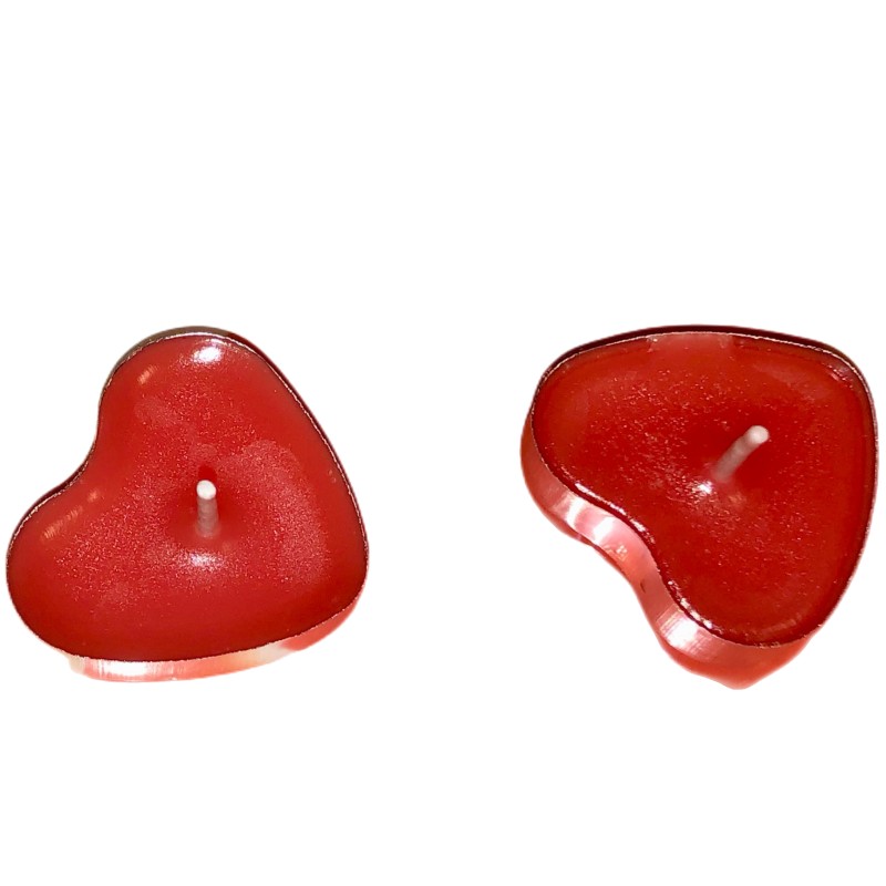 100 Sets Heart shaped Empty Al - đánh giá và giá Candle Supplies Tins