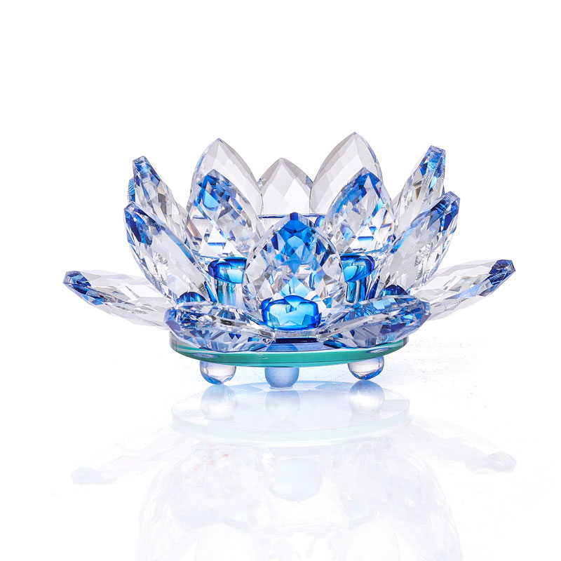 Handcrafts Crystal Lotus Flowe - đánh giá và giá Candle Glass Supplies
