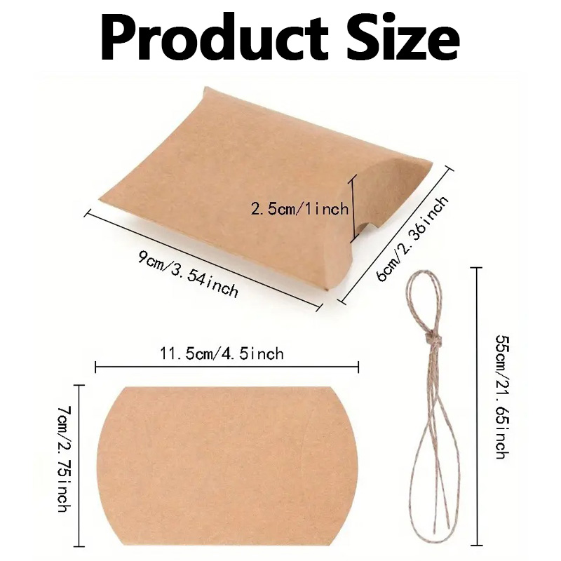 50/100PCS Multicolor Kraft Pap - đánh giá và giá Kraft Paper Box