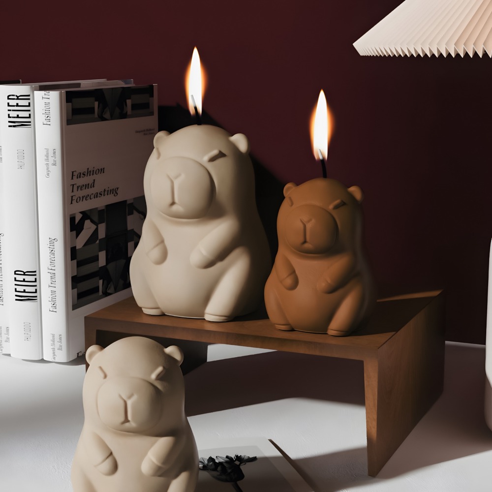 Standing Capybara Scent Candle - đánh giá và giá Candle Supplies Tins