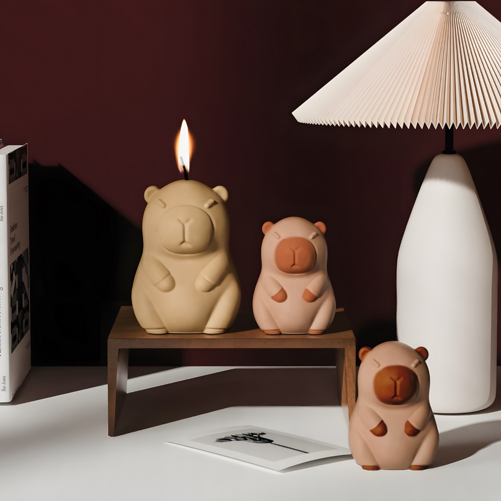 Standing Capybara Scent Candle - đánh giá và giá Candle Supplies Tins