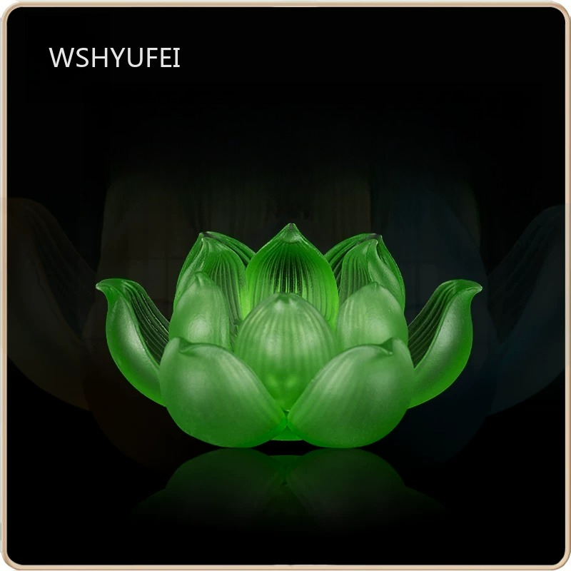 Glass Lotus Candlestick Househ - đánh giá và giá Candle Glass Supplies