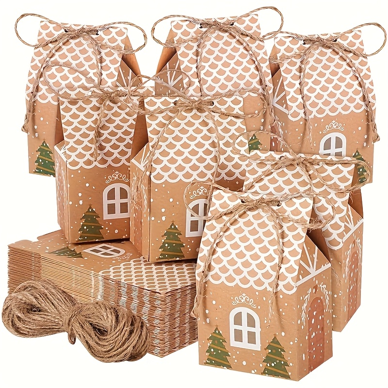 10/20pcs Mini Kraft Paper Gift - đánh giá và giá Kraft Paper Box