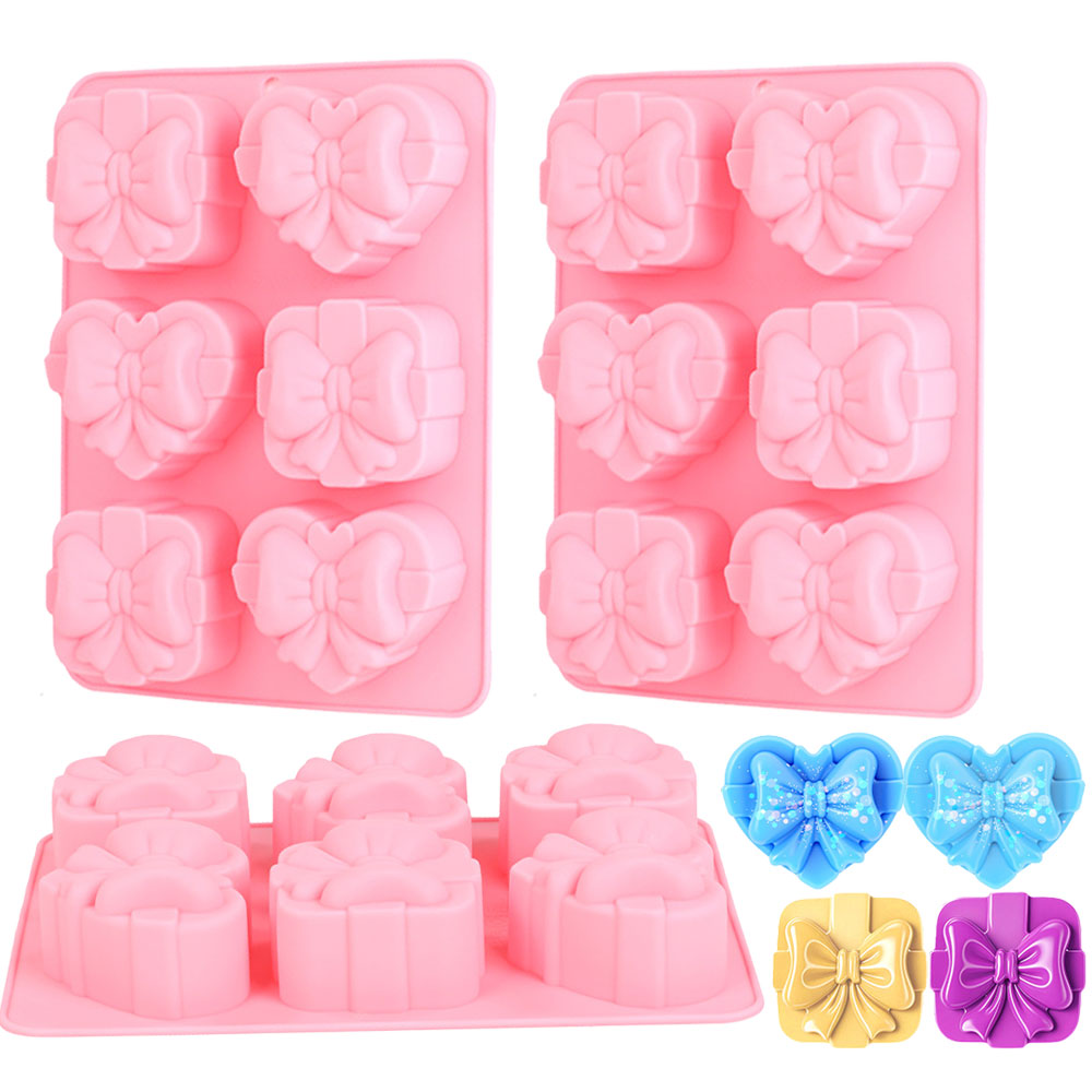 Square Heart Shape Silicone Mo - đánh giá và giá Candle Supplies Tins
