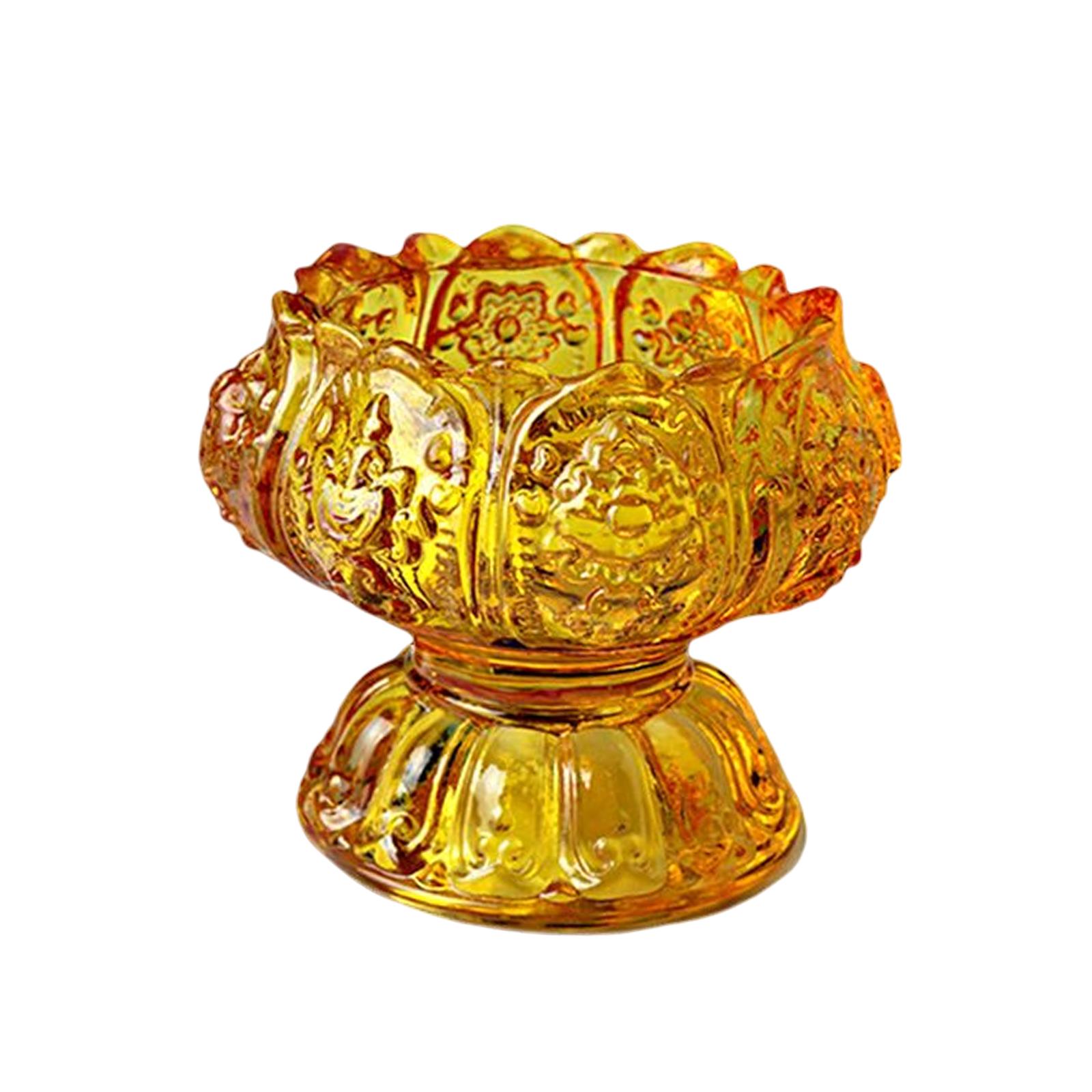 Tea Light Holder for Buddhist  - đánh giá và giá Candle Glass Supplies