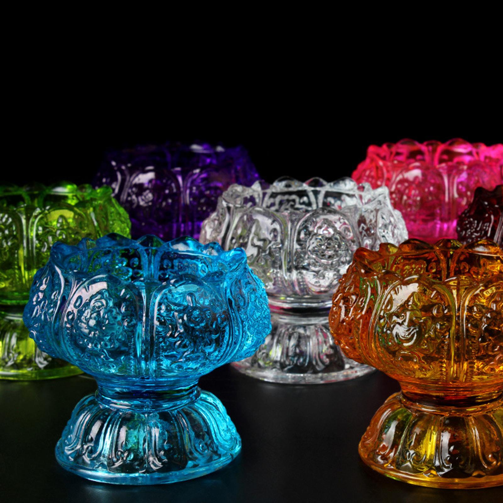 Tea Light Holder for Buddhist  - đánh giá và giá Candle Glass Supplies