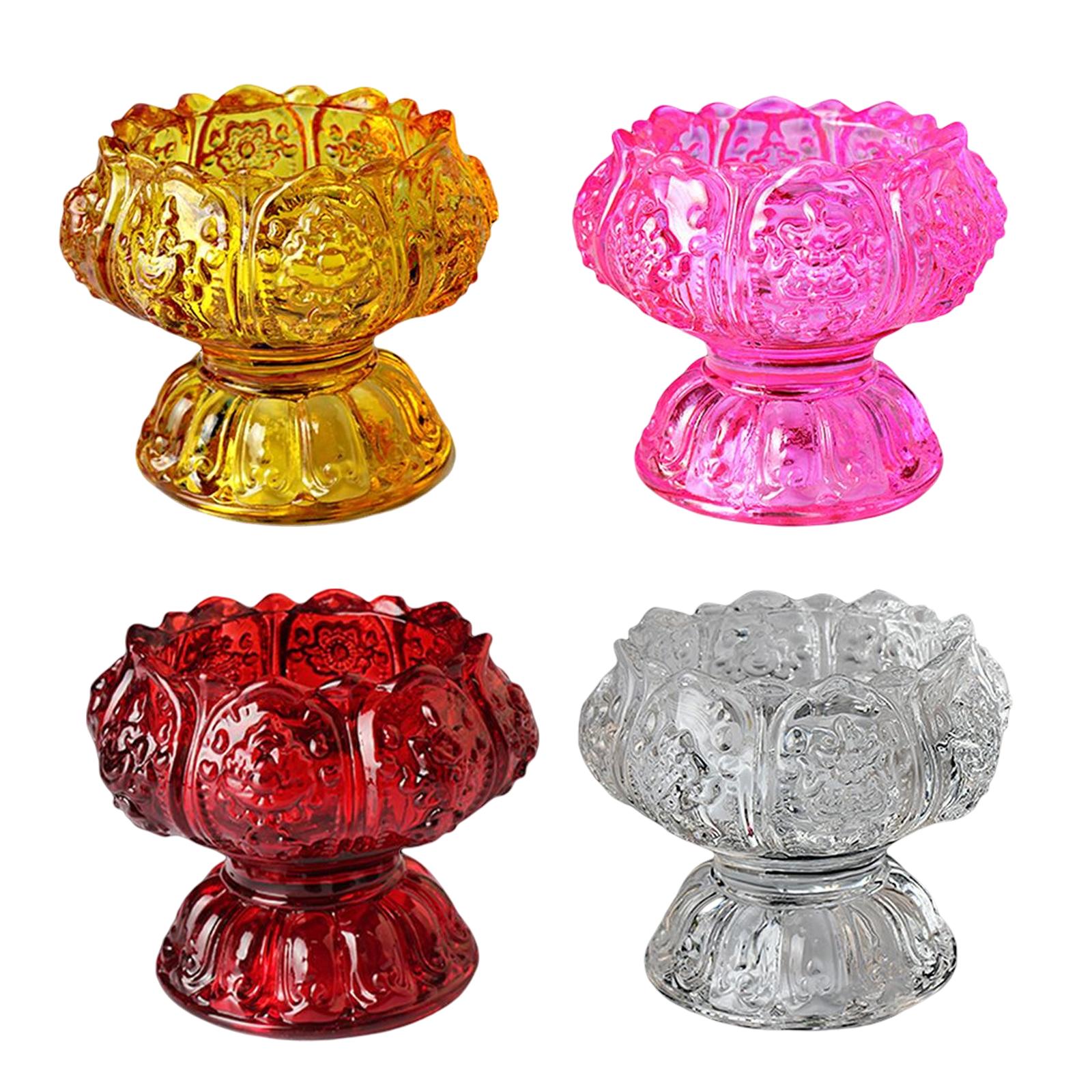 Tea Light Holder for Buddhist  - đánh giá và giá Candle Glass Supplies