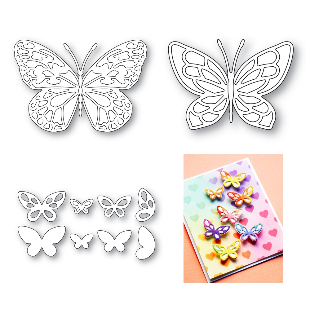Stained Glass Butterfly Metal  - đánh giá và giá Candle Glass Supplies