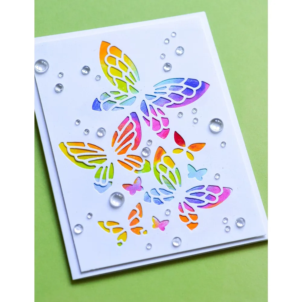 Stained Glass Butterfly Metal  - đánh giá và giá Candle Glass Supplies