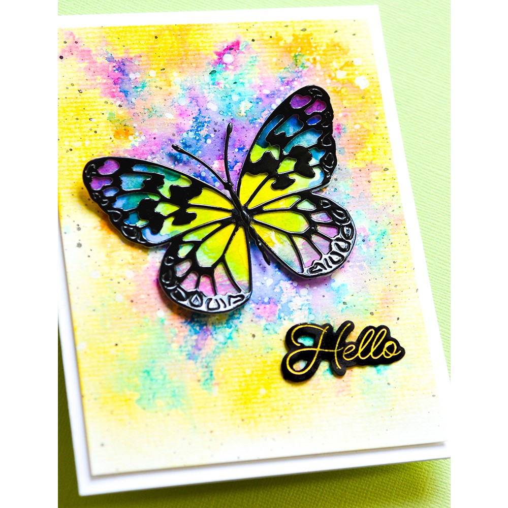 Stained Glass Butterfly Metal  - đánh giá và giá Candle Glass Supplies