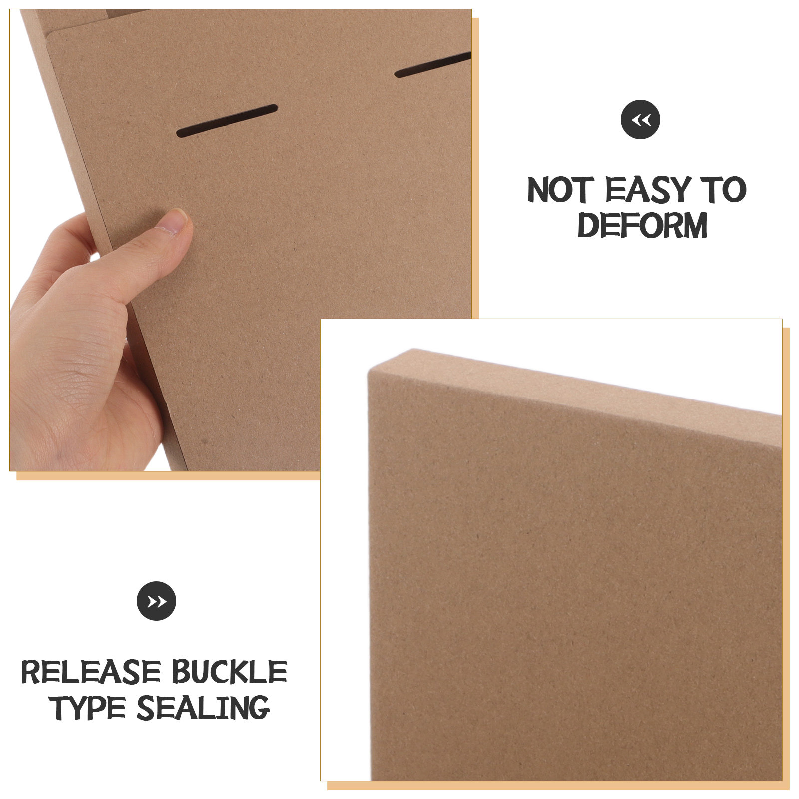 10Pcs Brown Kraft Paper Shippi - đánh giá và giá Kraft Paper Box