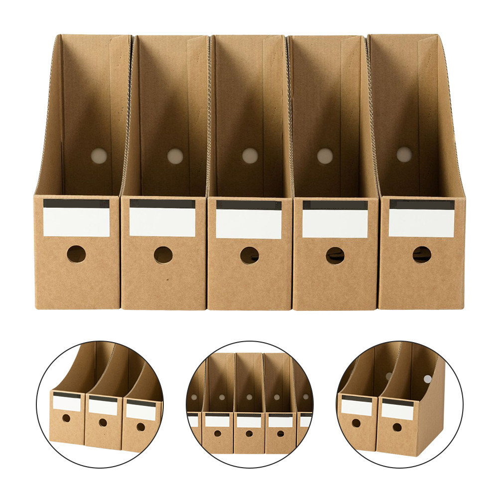 10pcs Kraft Paper File Storage - đánh giá và giá Kraft Paper Box