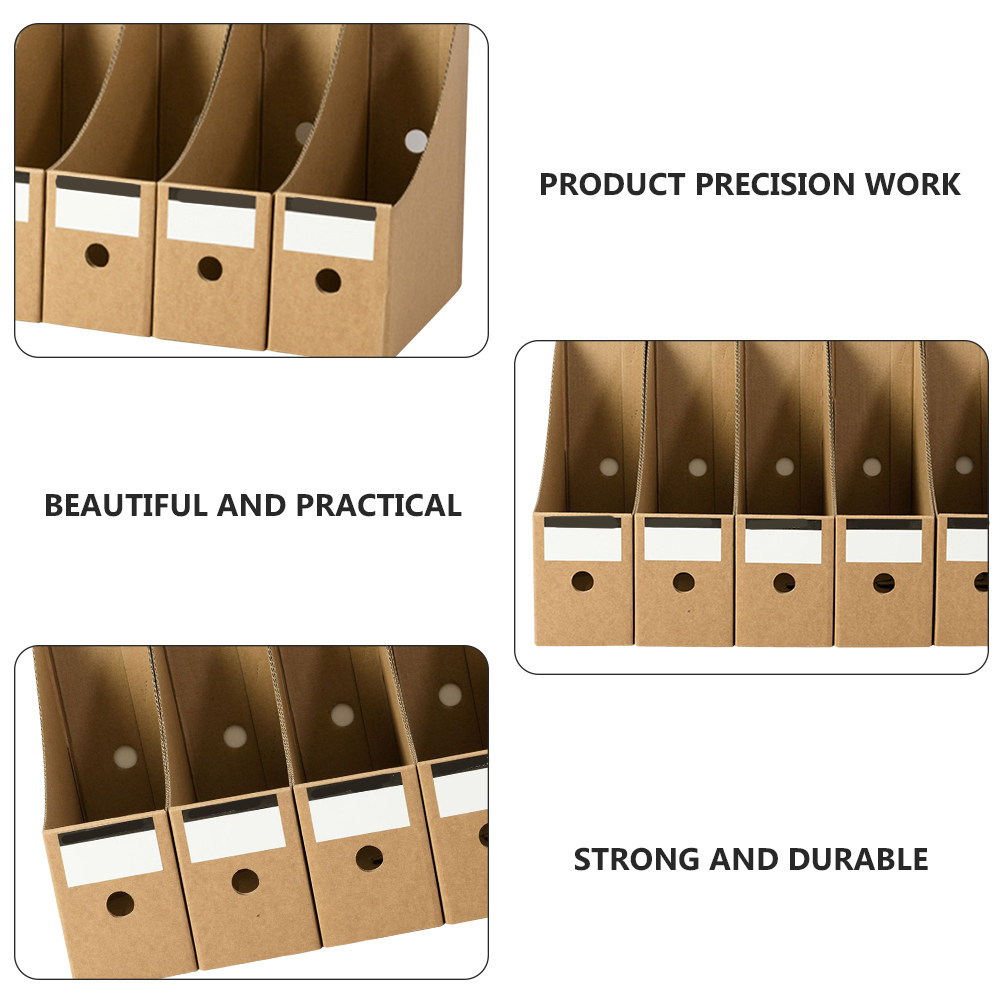 10pcs Kraft Paper File Storage - đánh giá và giá Kraft Paper Box