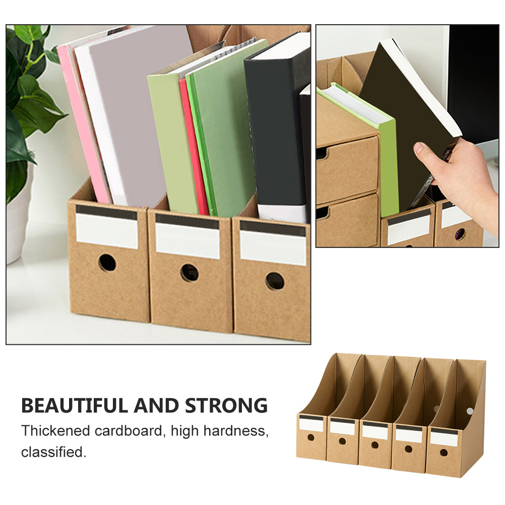 10pcs Kraft Paper File Storage - đánh giá và giá Kraft Paper Box
