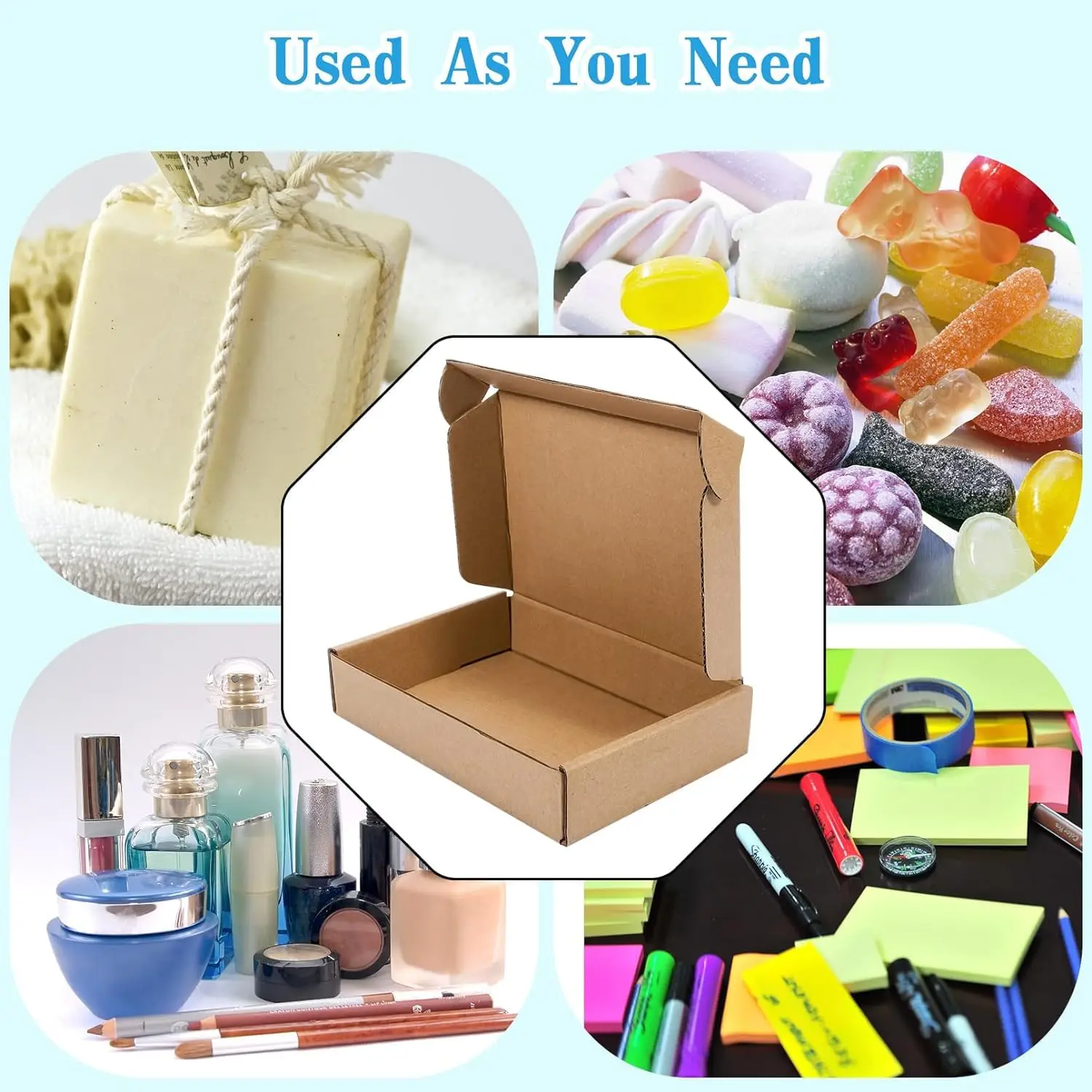 10/20PCS Corrugated Box Mailer - đánh giá và giá Kraft Paper Box