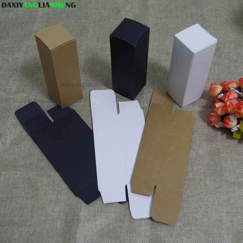 100 Cái/lốc 1.7 2.5 2.9 3.6Cm  - đánh giá và giá Kraft Paper Box