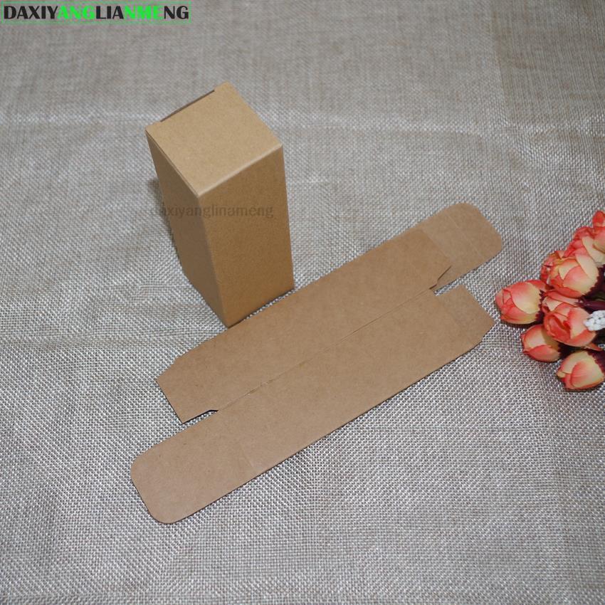 100 Cái/lốc 1.7 2.5 2.9 3.6Cm  - đánh giá và giá Kraft Paper Box