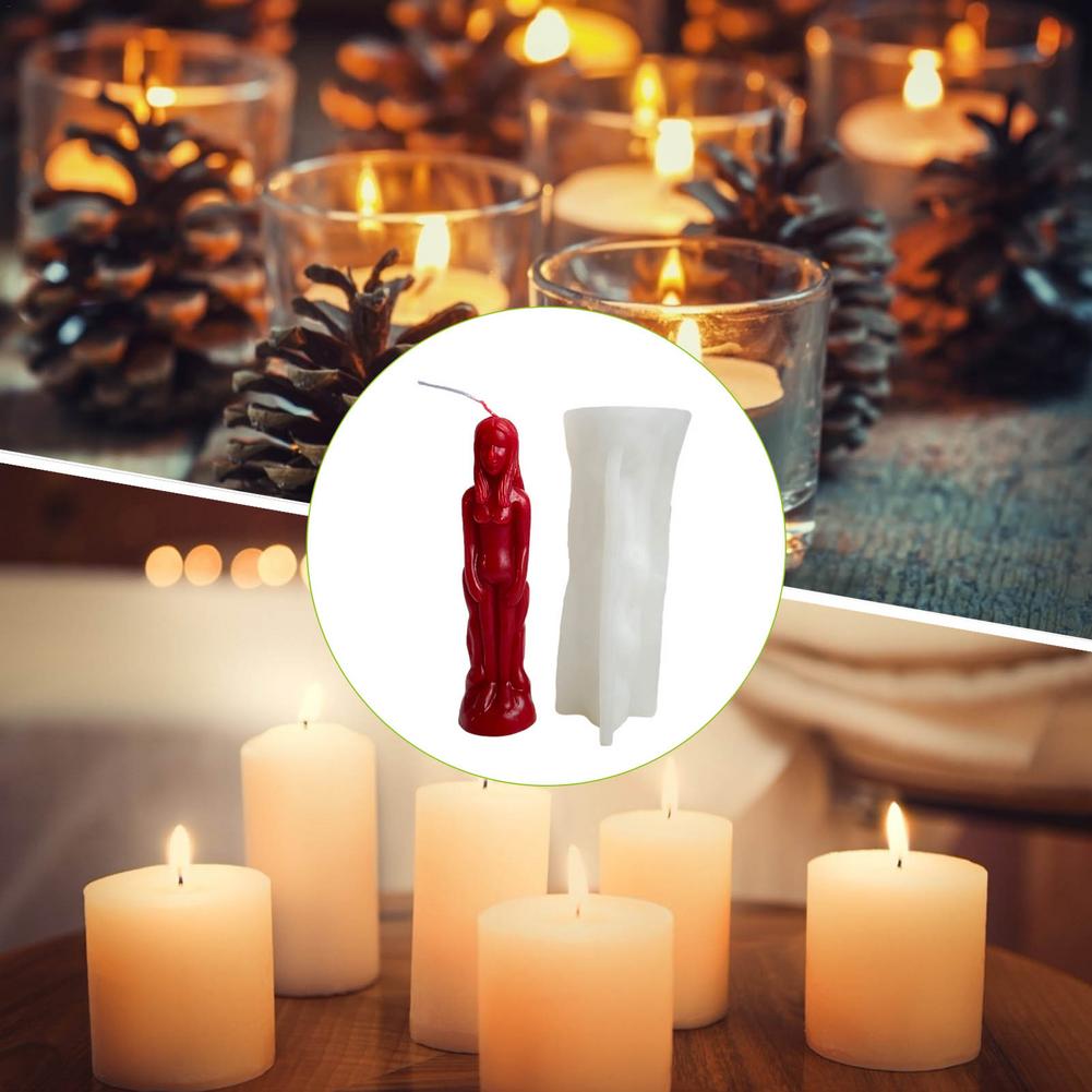 Tự Làm Nến Khuôn Hình Người Nế - đánh giá và giá Candle Supplies Tins