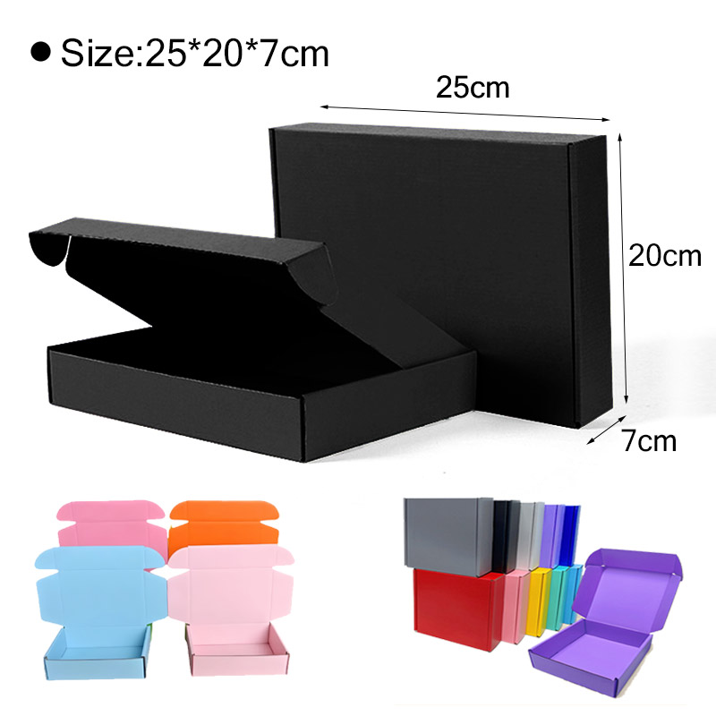 Gift Box Paper 15pcs Black Col - đánh giá và giá Kraft Paper Box
