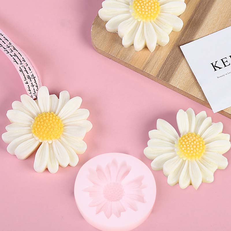 DIY Candle Silicone Mold Daisy - đánh giá và giá Candle Supplies Tins