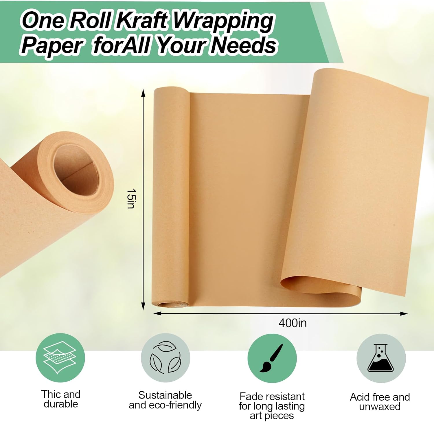Eco Kraft Masking Paper Roll B - đánh giá và giá Kraft Paper Box